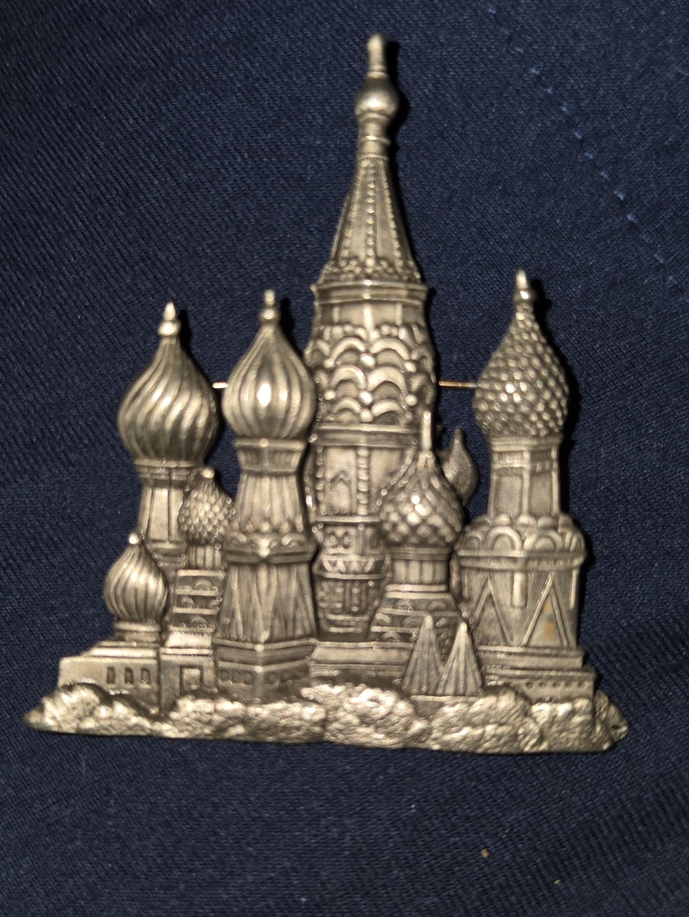 Silver-tone Brooch